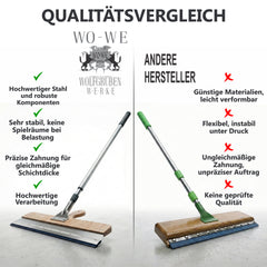 Großflächenrakel 560mm Stehrakel Zahnrakel Standrakel Flächenrakel Steckvorrichtung PL230