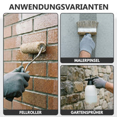 Imprégnation pour façades Hydrofuge - Protection des murs, pierres - Étanche et imperméable W870 1-10L