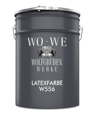 Latex Washable wall paint Kitchen silk matt W556 White 1-20L
