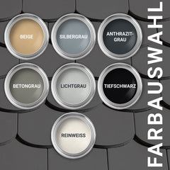 Dachfarbe MATT Dachbeschichtung Dachsanierung Dachziegel Sockelfarbe W510 0,75-20L