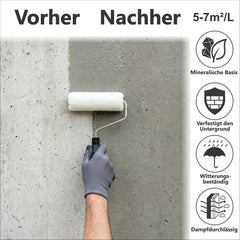 Kaliwasserglas Haftgrund Bindemittel Versiegelung Wasserglas Mauerabdichtung W515 1-10L