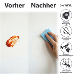 Latexfarbe Abwaschbare Wandfarbe Küchenwandfarbe Seidenmatt W556 Weiß 5-20L