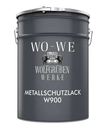 Metalllack Metallfarbe Buntlack Decklack für Metall Stahl Eisen W900 0,75-5L