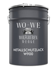Vernice per Metallo Smalto Metallico Pittura Colorata Ferro Acciaio W900 1-5L