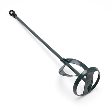 Rührquirl für Bohrmaschine – 40 cm Farbquirl aus Stahl | Mischer für Farbe, Lack, Epoxidharz & Beton | 8 mm Sechskantschaft I R - 100 - WO - WE.SHOP