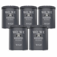 Pintura para madera, barniz para madera, acabado para madera, revestimiento protector contra la intemperie W420 – 5 L LIQUIDACIÓN