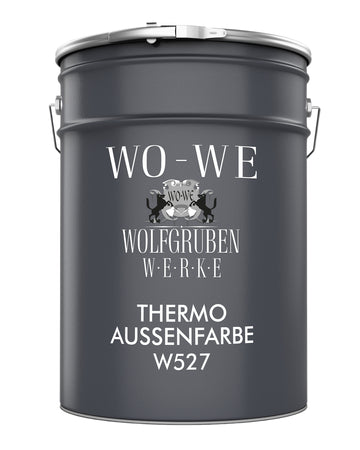 Fassaden Klimabeschichtung Weiß Wärmereflektierende Wandfarbe Außenwandfarbe Fassadenfarbe W527 5-20L