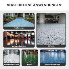 Decorative Epoxy Resin Color Chips Flakes for Garage Floor Coating 0.5-5Kg